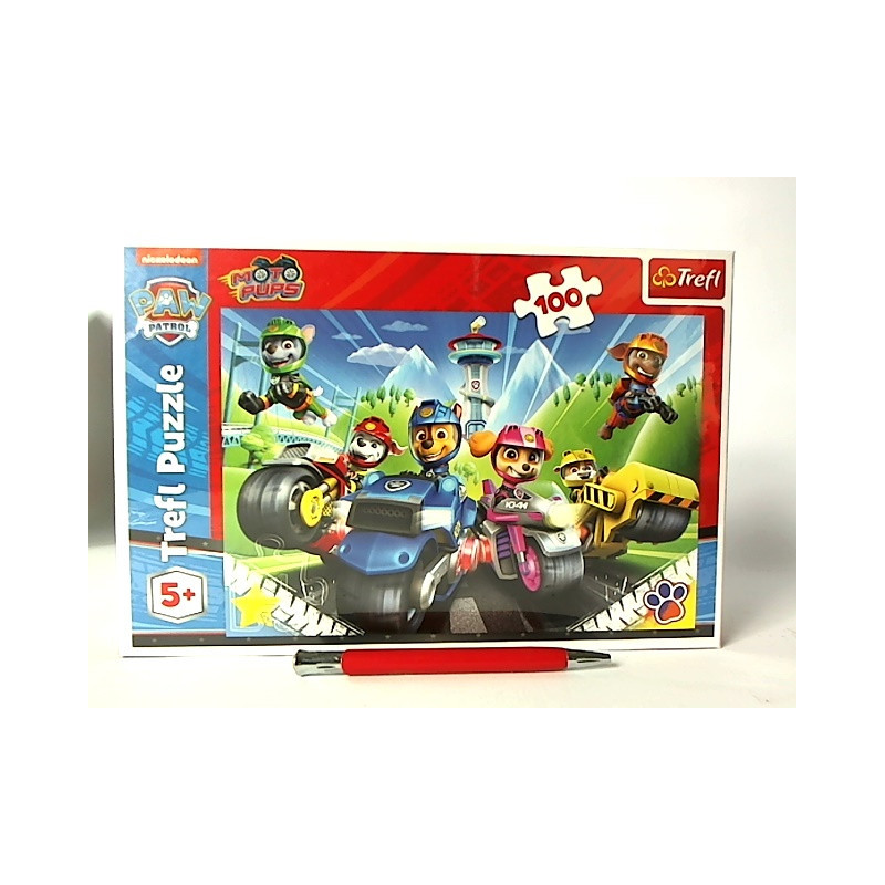 PUZZLE 100 Psi Patrol na motorach 16430