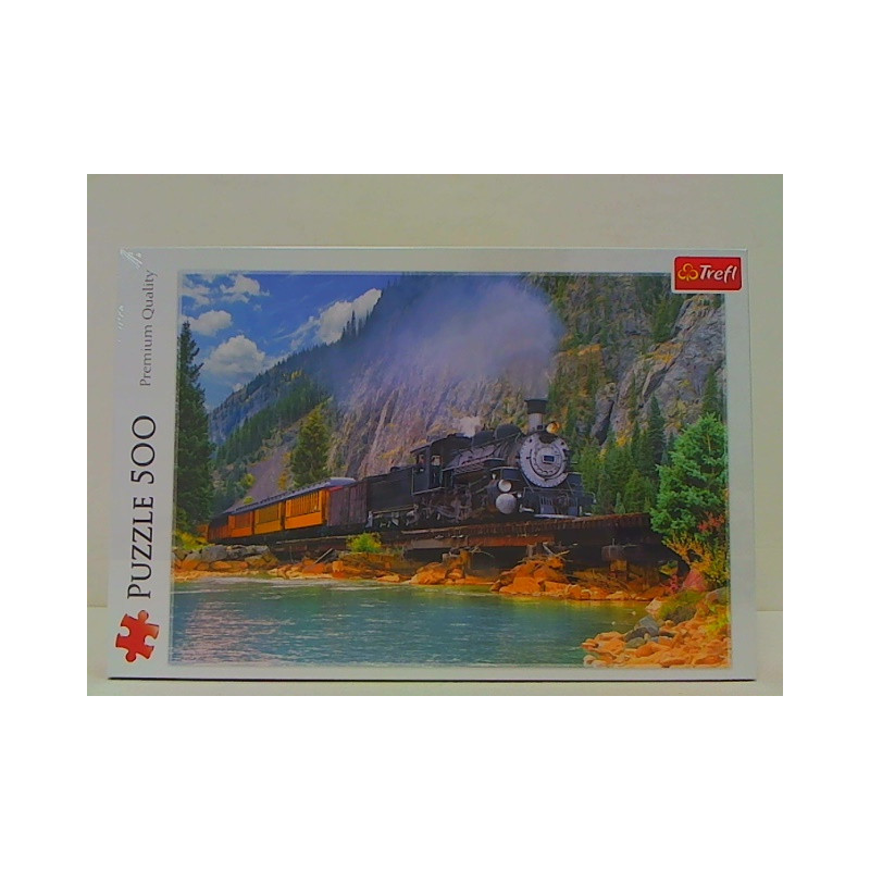 PUZZLE 500 Górski pociąg 37379