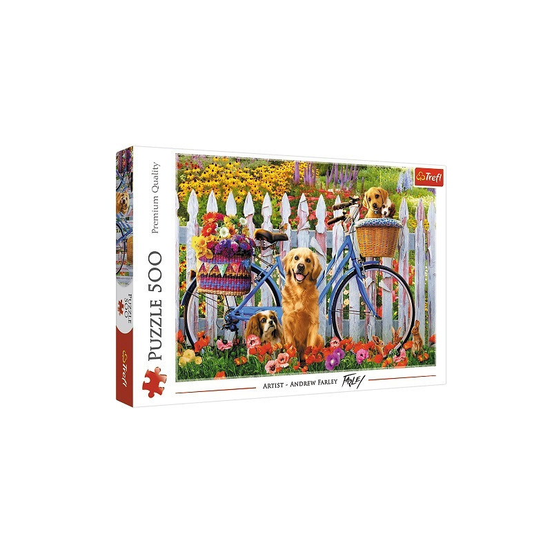 PUZZLE 500 Pieska przygoda 37450