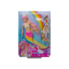 Barbie Syrenka Tęczowa przemiana GTF89 /4