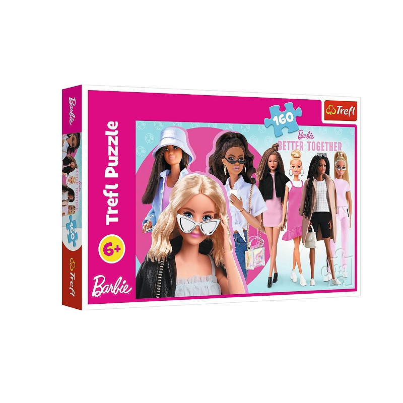 PUZZLE 160 Barbie i jej świat /Mattel 15419