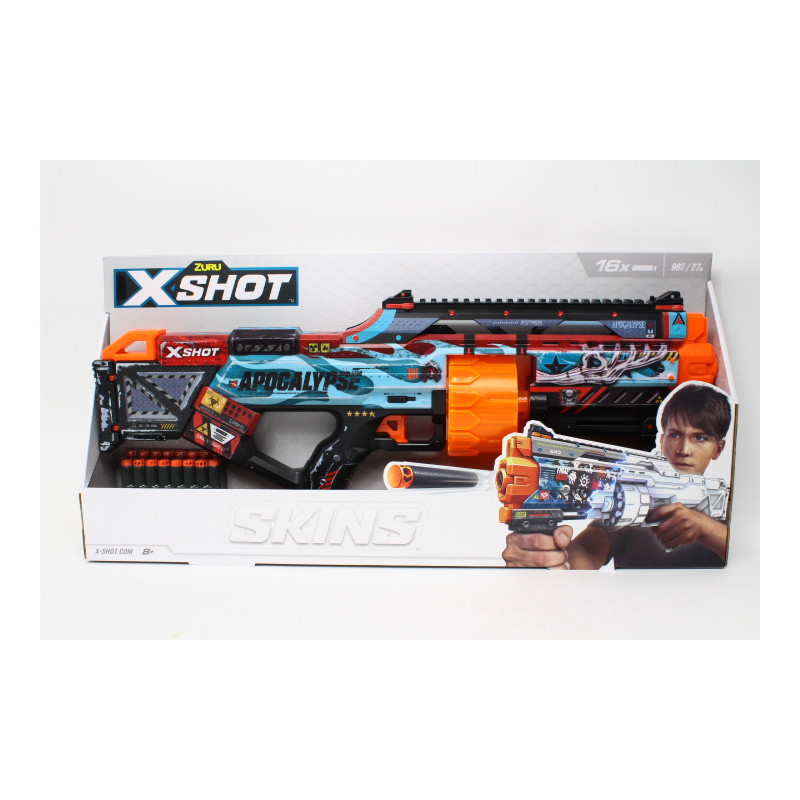 ZURU X-SHOT Skins Last wyrzutnia16st 36518D 40664