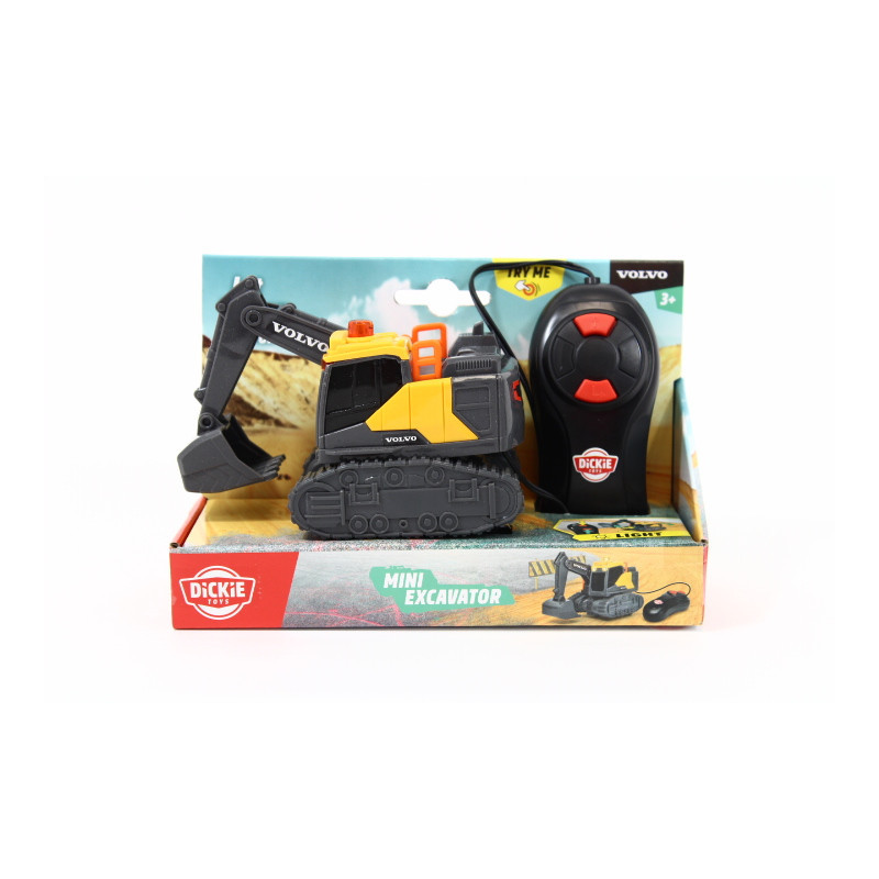 Dickie Volvo koparka 14cm kabel 372-2013