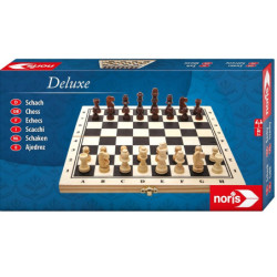 NORIS szachy drewniane zestaw deluxe 610-8014