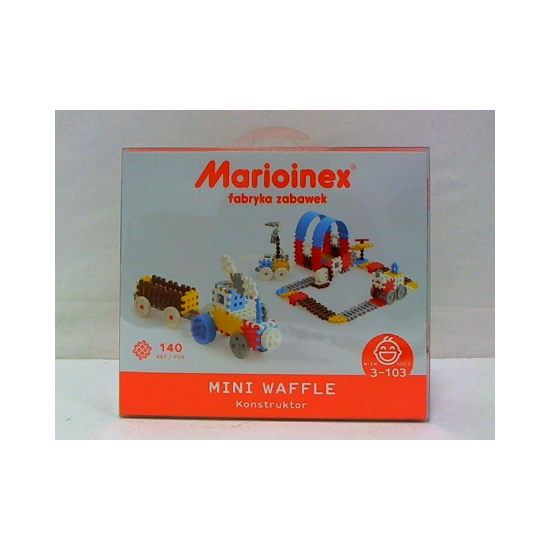 Klocki wafle mini 140szt konstr-chłop 02820 DOD15%