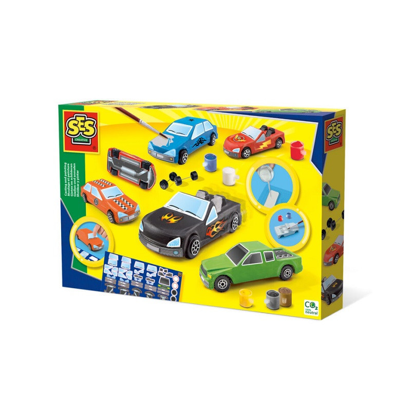 SES Zrób odlew i pomaluj samochód 01401 14018