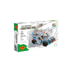 Mały konstruktor Police patrol car 28126