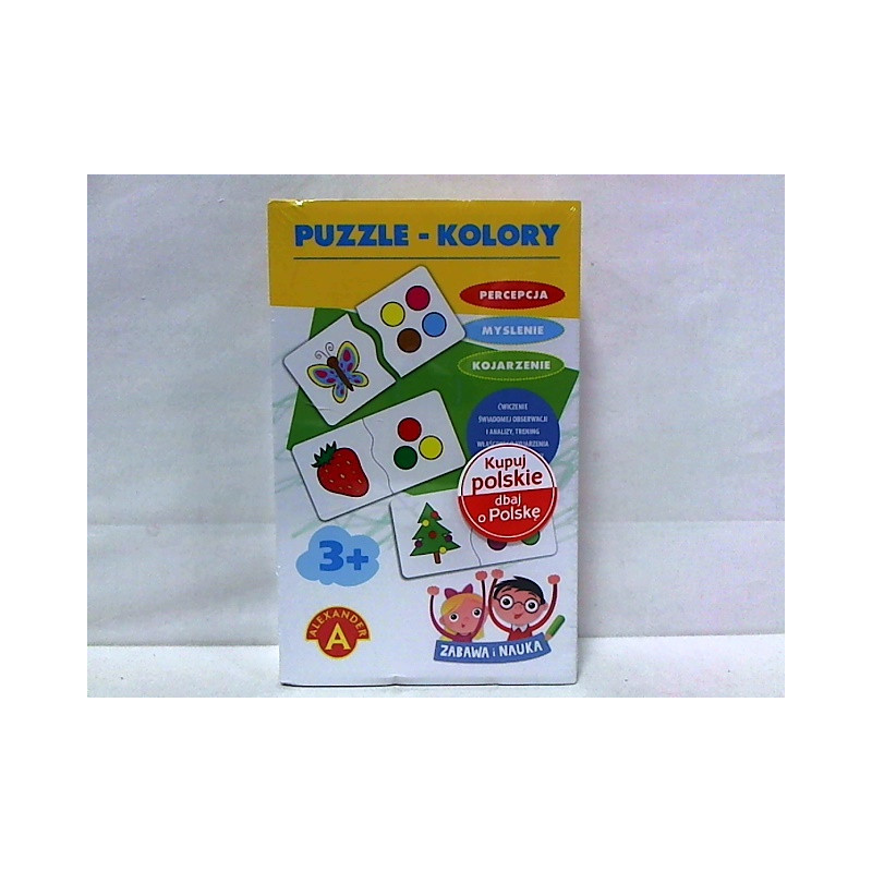 Puzzle kolory - zabawa i nauka 18363