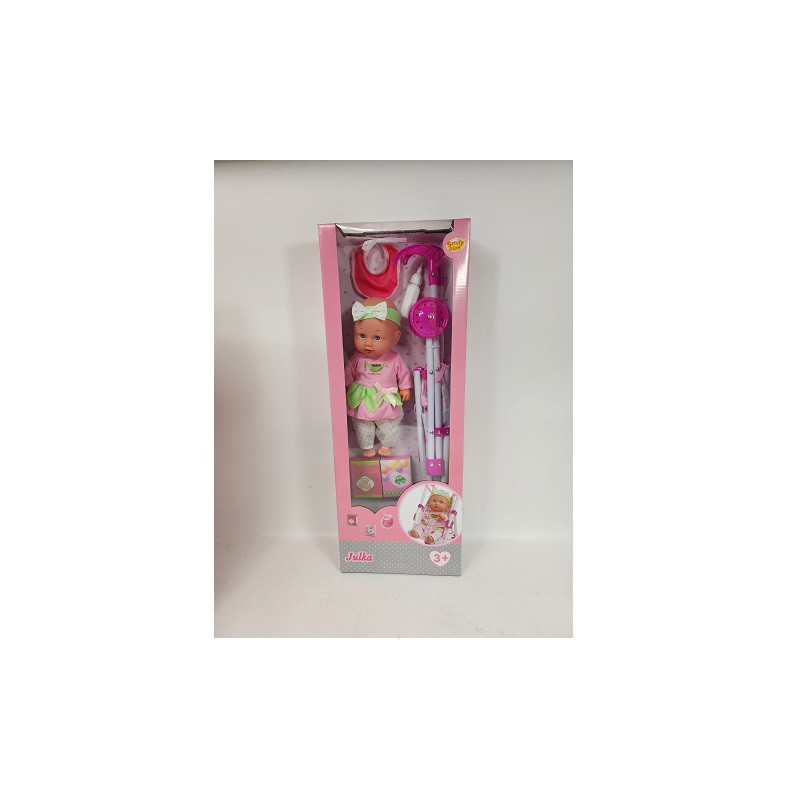 Lalka Julka w wózku SmilyPlay SP84482 44820