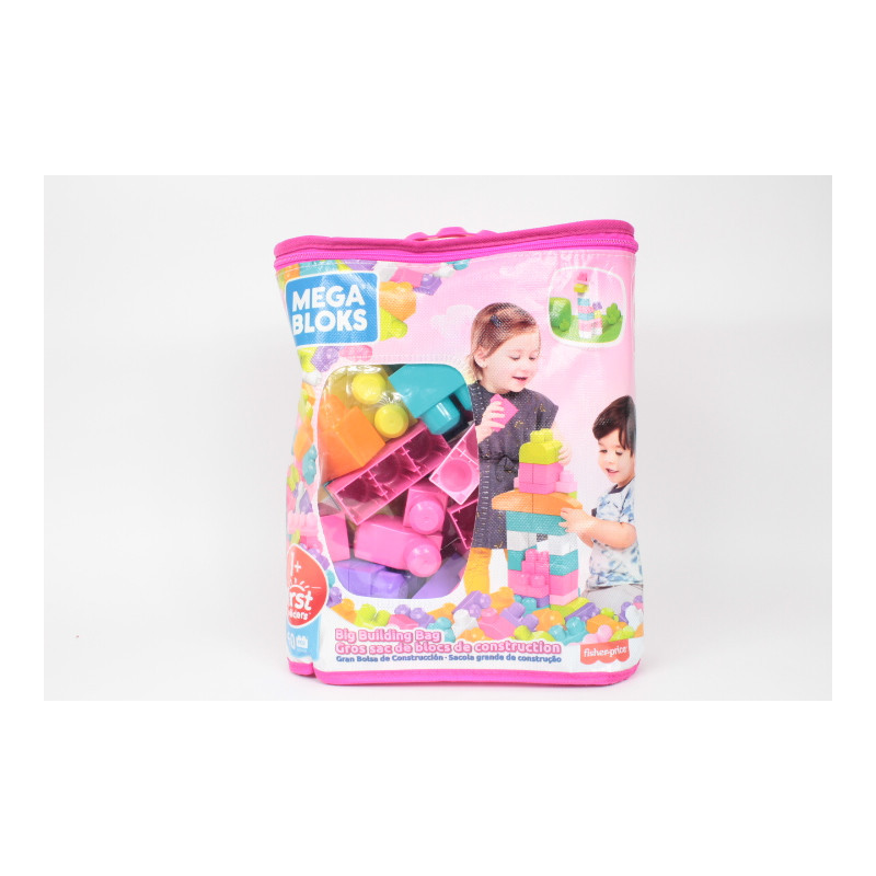MEGA BLOKS klocki 60el torba róż DCH54 /6