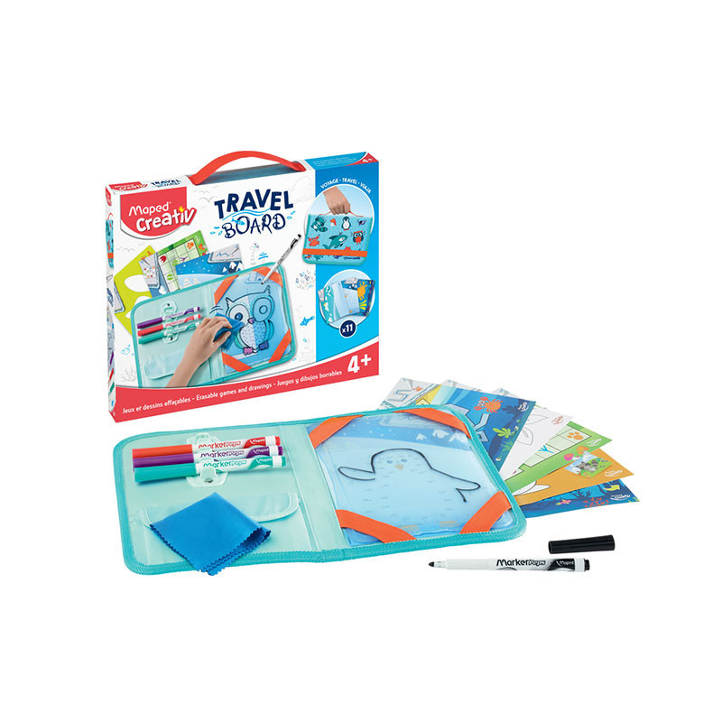  CREATIV tablica suchościeralna walizka 969310