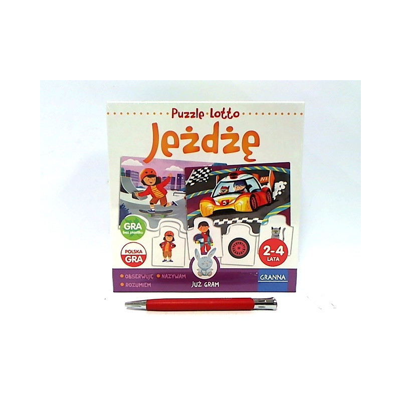  GRA Jeżdżę - puzzle lotto 00398 03987***