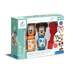 CLE BABY Mickey_Pluto Zbuduj i baw się 17814