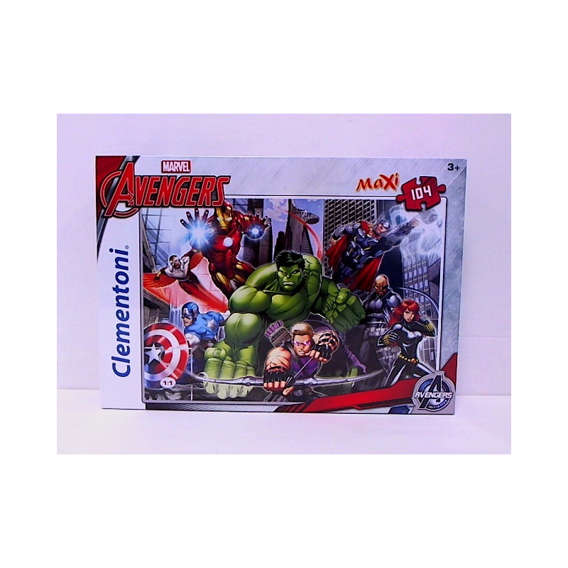 CLE puzzle 104 maxi SuperKolor Avengers 23688