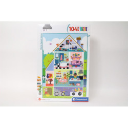 CLE puzzle 104 maxi SuperKolor HomeSweetHome 23775