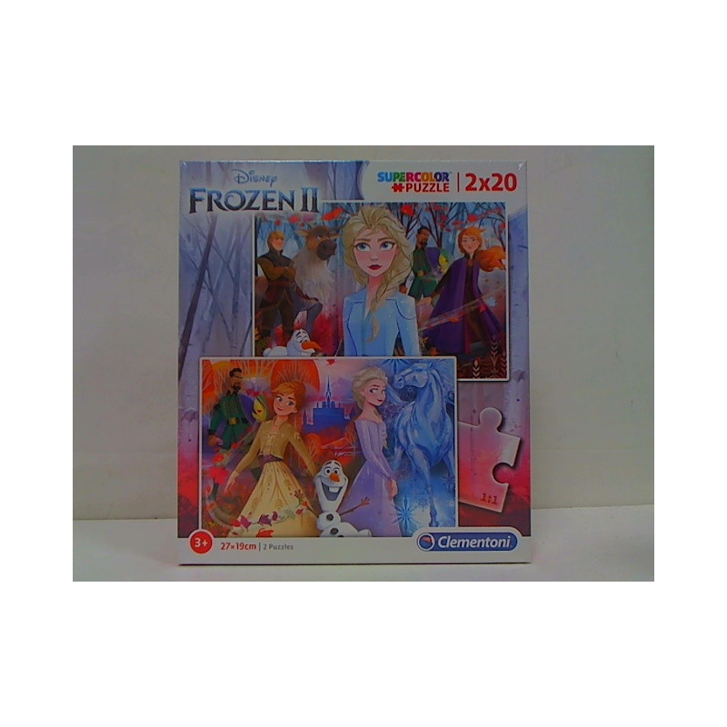 CLE puzzle 2x20 SuperKolor Frozen2 24759