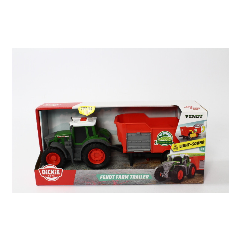 Dickie Fendt traktor z przyczepą 26cm 373-4001