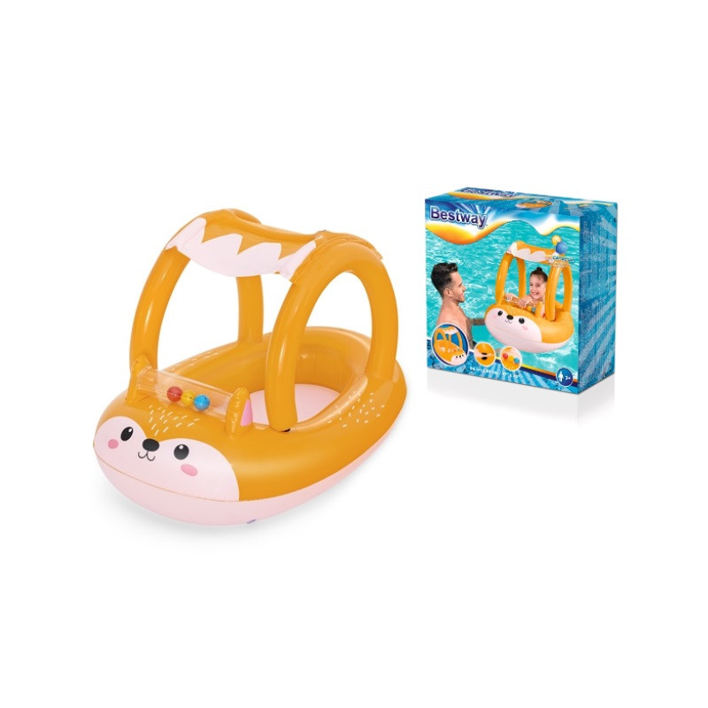 Łódka dla dzieci z daszkiem 94x66 B34168 25971