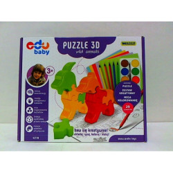WADER Puzzle 3D zwierzęta dzikie 42170 21707