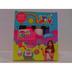 TUBAN-Zestaw Tubi Jelly 3kol Słodycze TU3317 33170