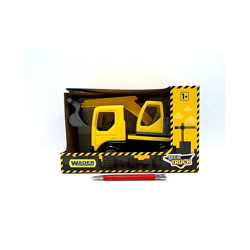 WADER Tech Truck koparka w kartonie 35366 53664