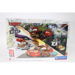 CLE puzzle 104 maxi SuperKolor Disney CarsOn.23774