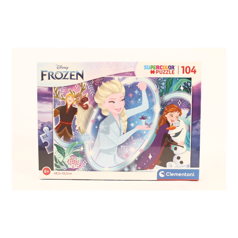 CLE puzzle 104 SuperKolor Frozen2 25737