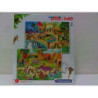 CLE puzzle 2x60 Superkolor ZOO 21603