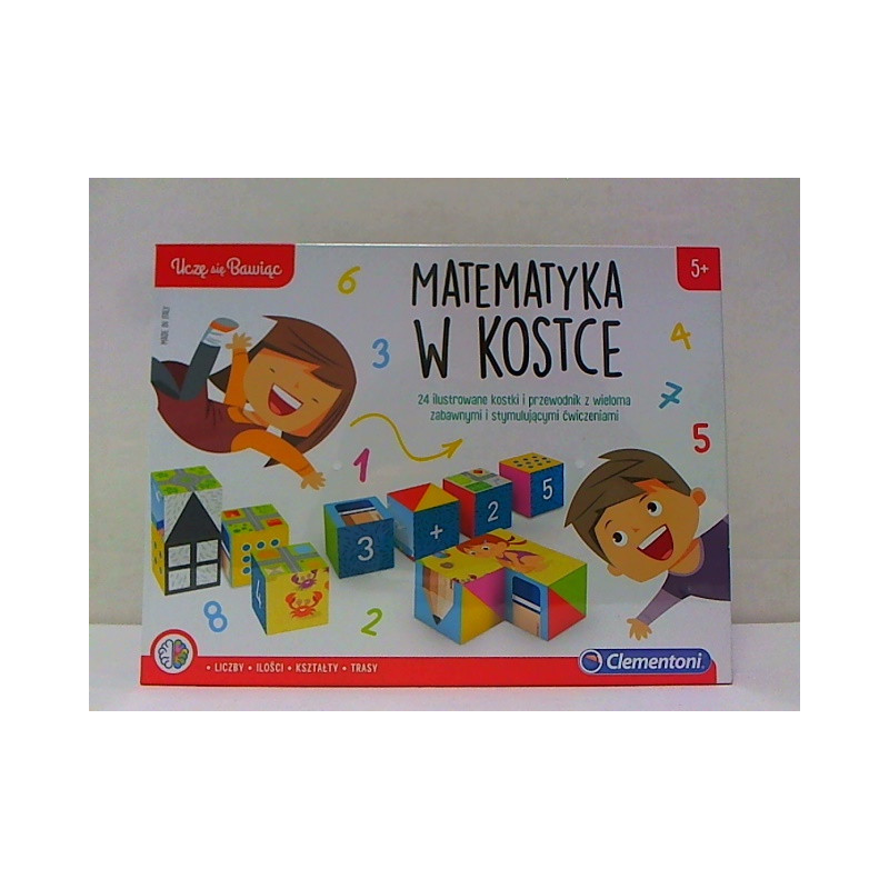 CLE Uczę się bawiąc! Matematyka w kostce 50607