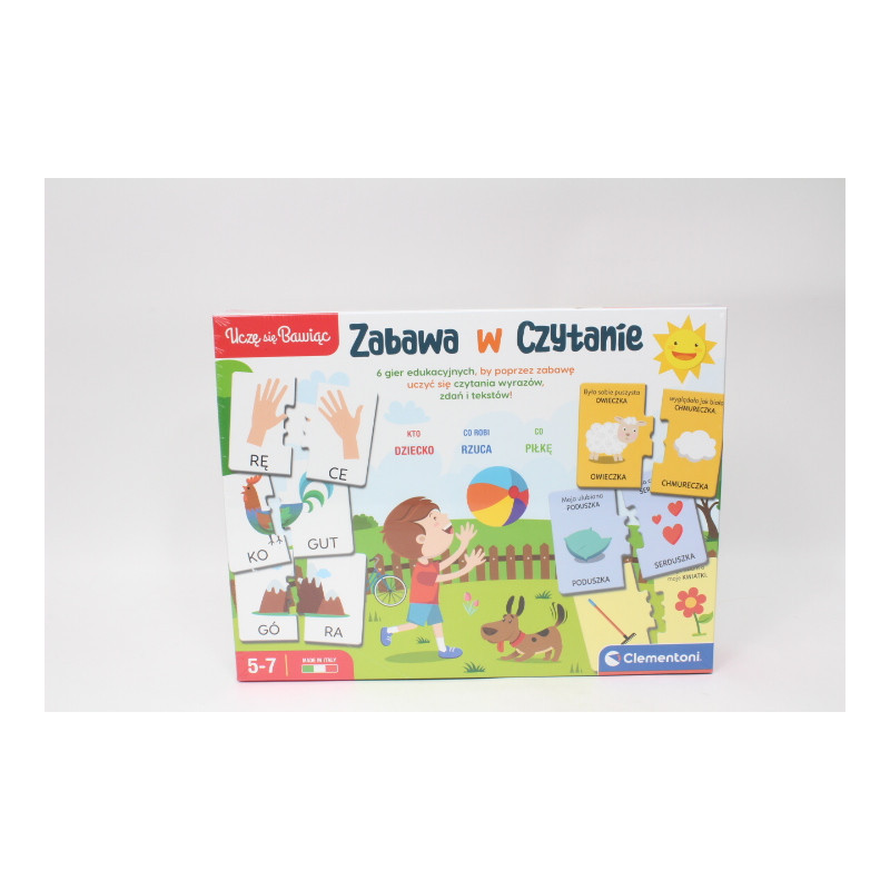 CLE Uczę się bawiąc! Zabawa w czytanie 50084