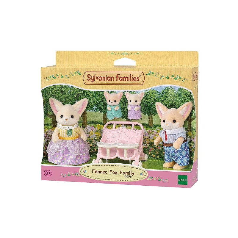SYLVANIAN Rodzina lisków pustynnych 05696