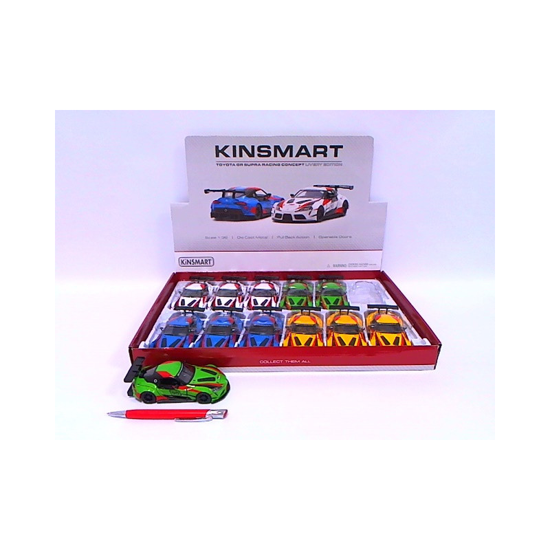 Auto Toyota GR Supra Racing Conc1:36 HXKT243 33069