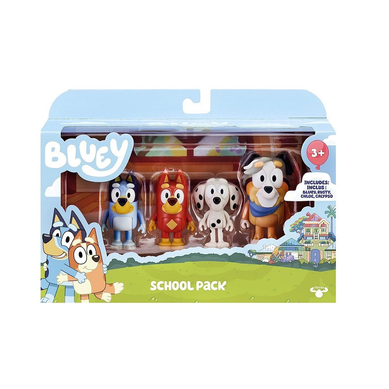 TMT BLUey fig.4-pak Szkolna paczka BLU13052 30520