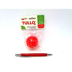 Piłka sensor.masaż/rehabilit5,4cm 413 czerw 74132