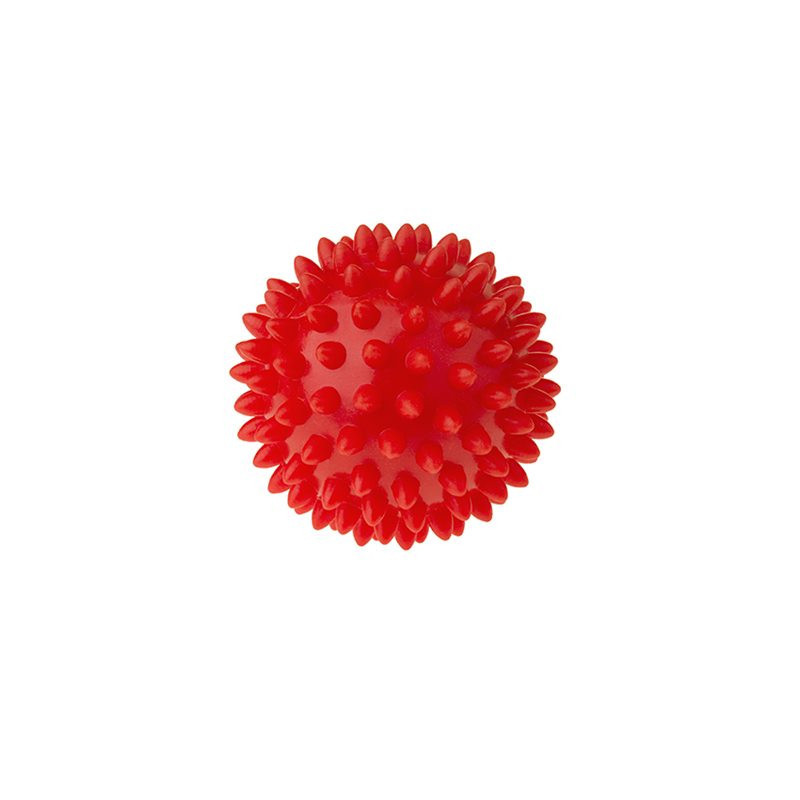 Piłka sensor.masaż/rehabilit6,6cm czerw.409 474095