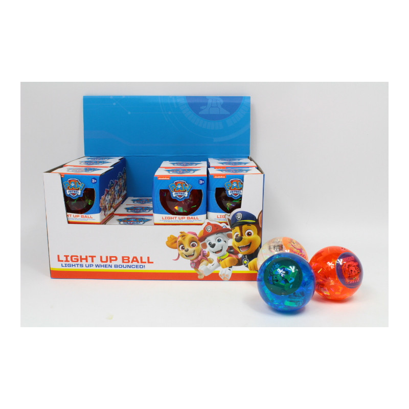  Psi Patrol piłka LED 3kol 24/dbox 97-0013-A