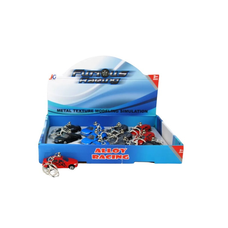 Auto brelok metal św/dźw 12szt/disp 1345822 58229