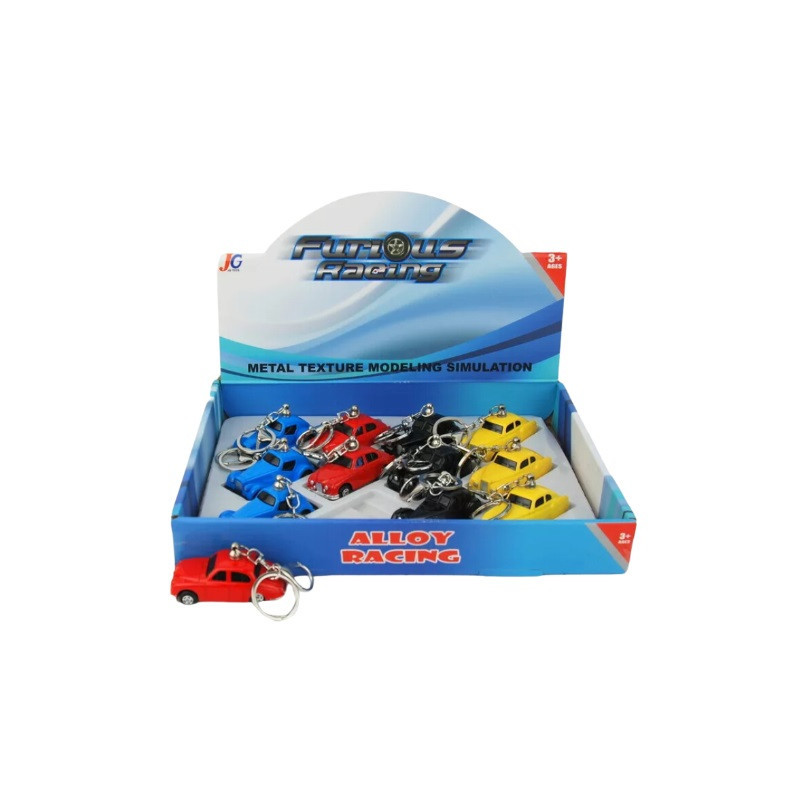 Auto brelok metal św/dźw 12szt/disp 1345823 58236