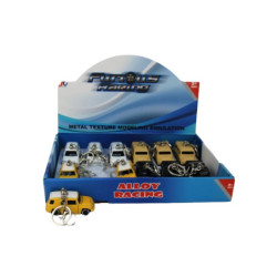 Auto brelok metal św/dźw 12szt/disp 1345824 58243