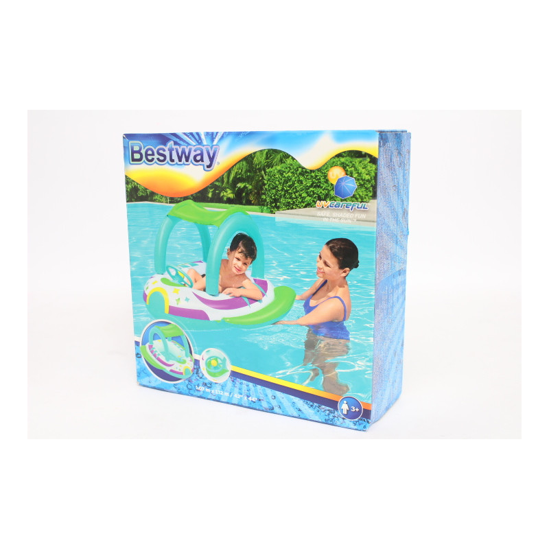 Łódka dmuch.z daszkiem 107x112 B34149 08462 /6