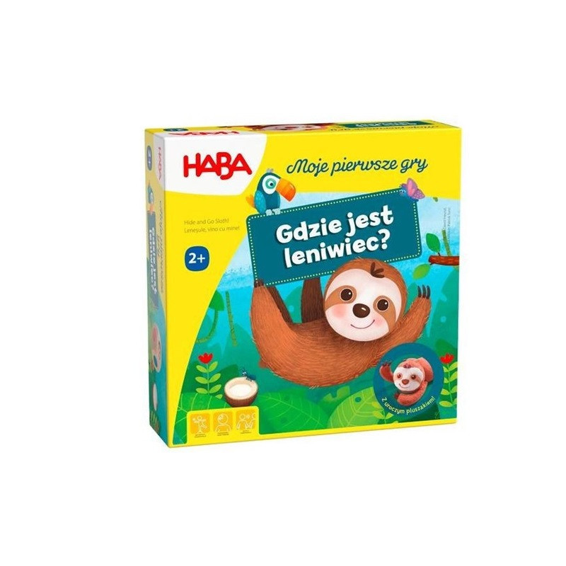 HABA Moje pierwsze gry Gdzie jest Leniwiec? 307788