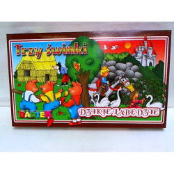 2 gry Trzy świnki/Dzikie łabędzie 54223