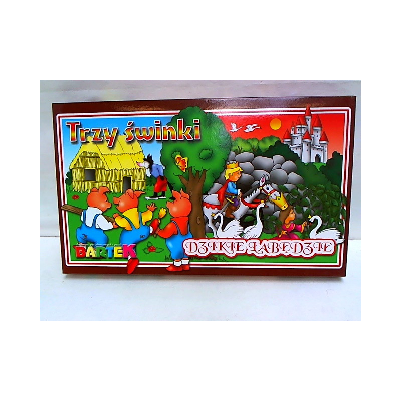 2 gry Trzy świnki/Dzikie łabędzie 54223