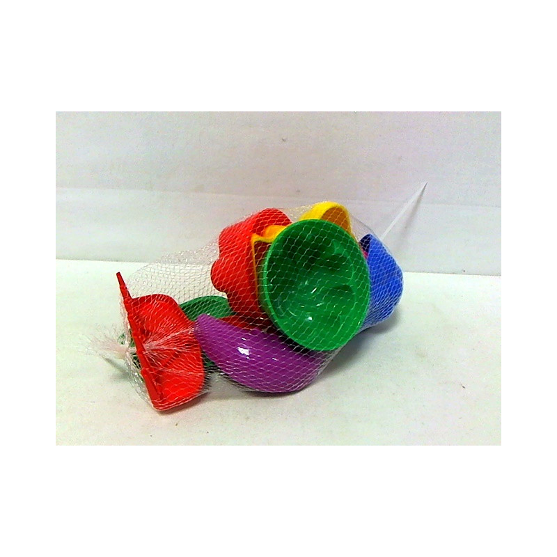 Łopatka + grabki z foremkami 70372