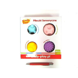  Piłeczki sensor 4szt SmilyPlay SP83687 36870