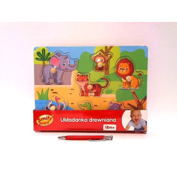  Układ.drewn.ZOO SmilyPlay SPW83613 36139