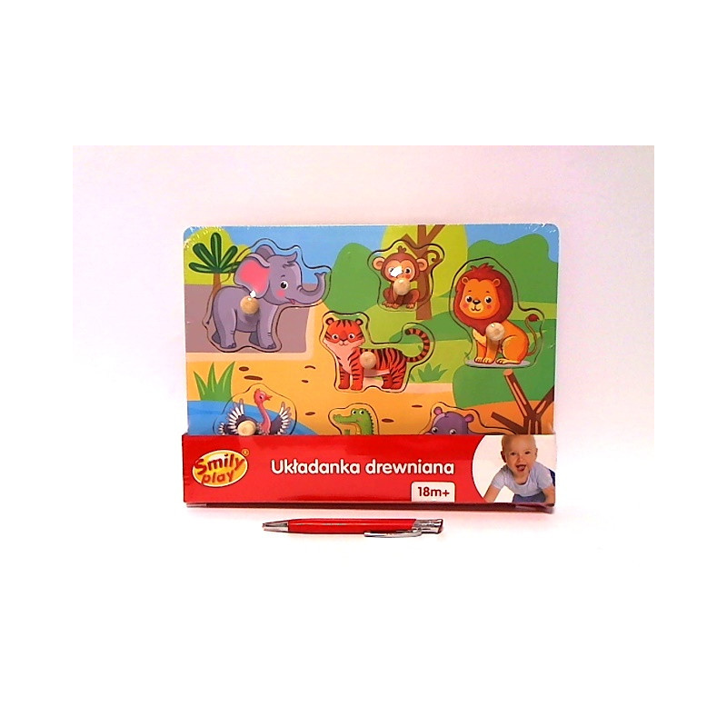  Układ.drewn.ZOO SmilyPlay SPW83613 36139