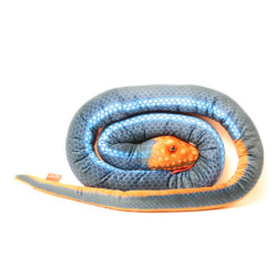 Wąż 180cm niebiesko-pomarańcz.WM 13985 22042