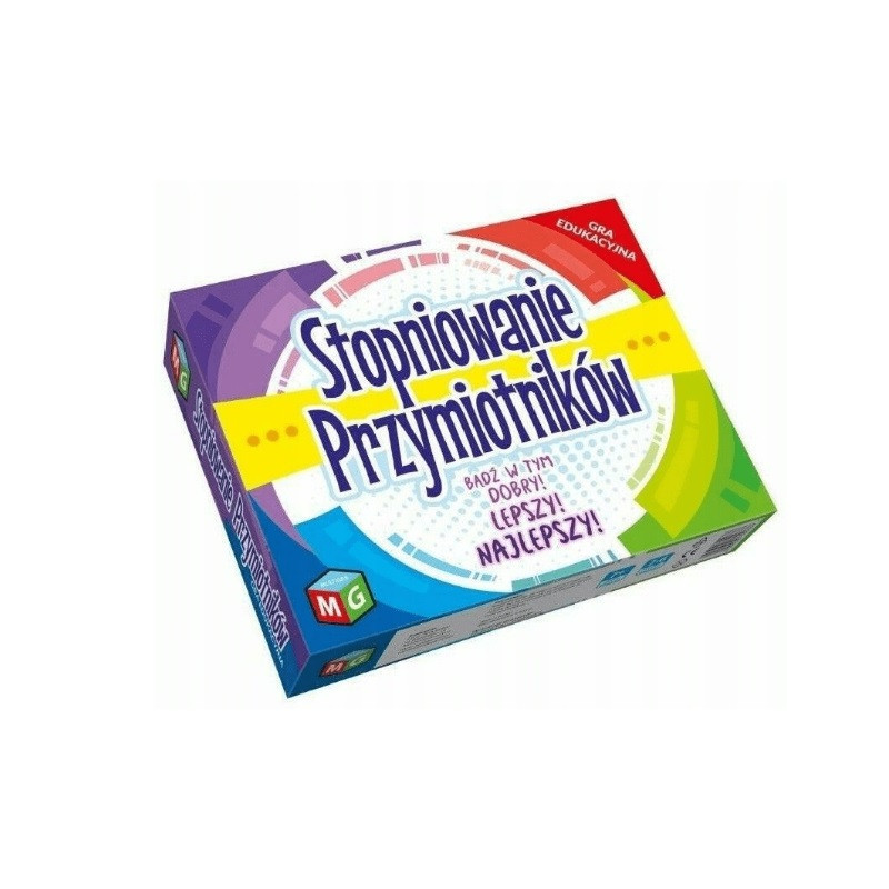 Gra edukacyjna Stopniowanie przymiotników 00686