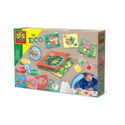 SES Eko malowanie palcami+szablony 24925 49250